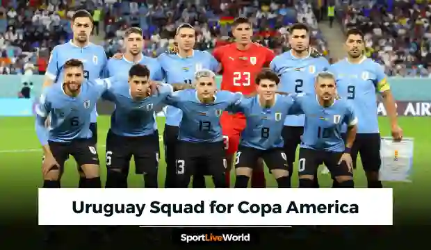 Uruguay squad for the 2024 Copa América